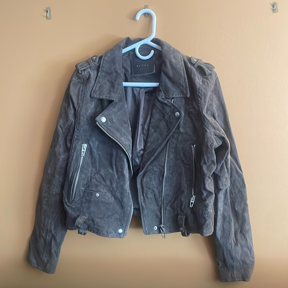 Leather BlankNYC jacket